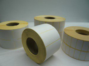 Douglas Storrie Labels, white label rolls - thermal transfer labels