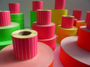 Douglas Storrie Labels thermal transfer color